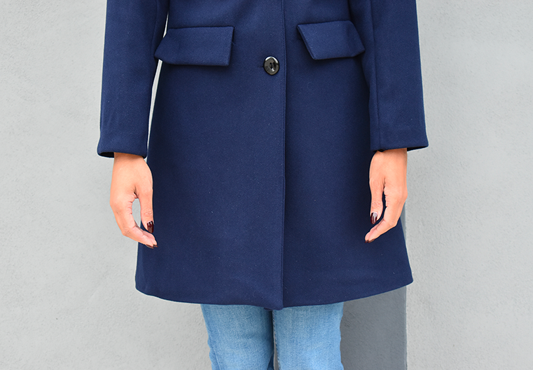 Cappotto donna con bottoni