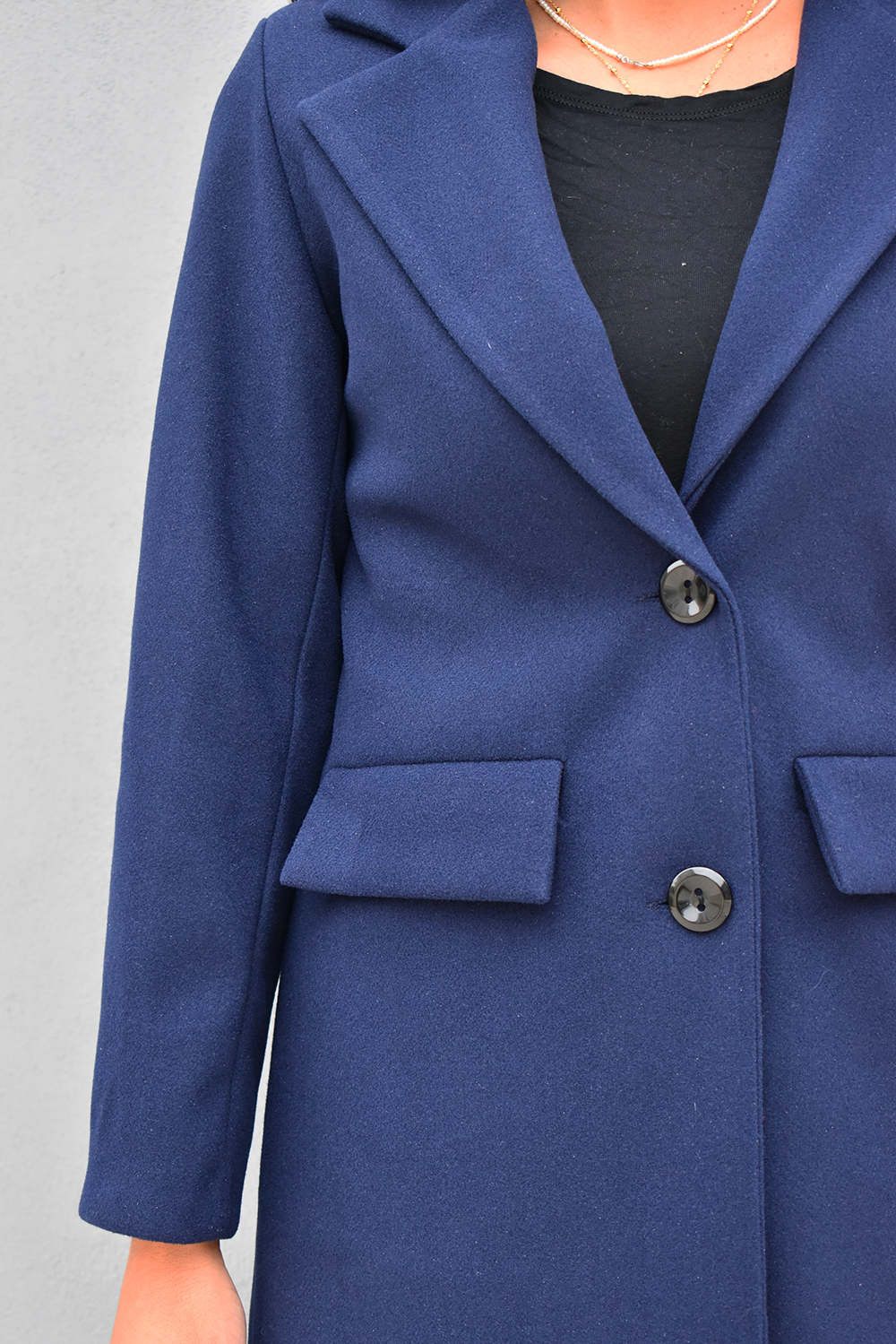 Cappotto donna con bottoni
