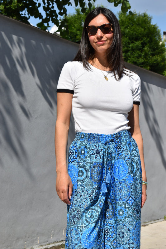 Pantalone Fantasia con elastico