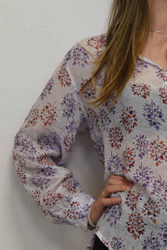 Camicia Firenze Glicine