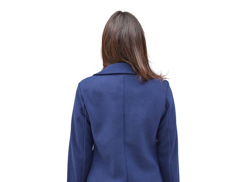 Cappotto donna con bottoni